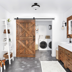 Top-Mount-Single-Barn-Door-Hardware-Kit-Front-View