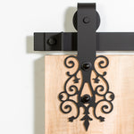 Leatherneck Wrought Iron Barn Door Hardware Kit