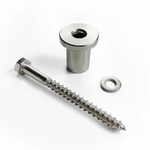 Spacer Set, Brushed Nickel